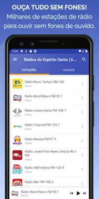 Rádios do Espírito Santo (AM/FM) android App screenshot 2